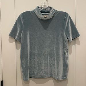 Madewell Velvet Blouse